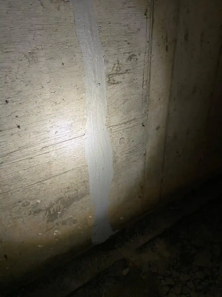 Basement Wall Track Solution